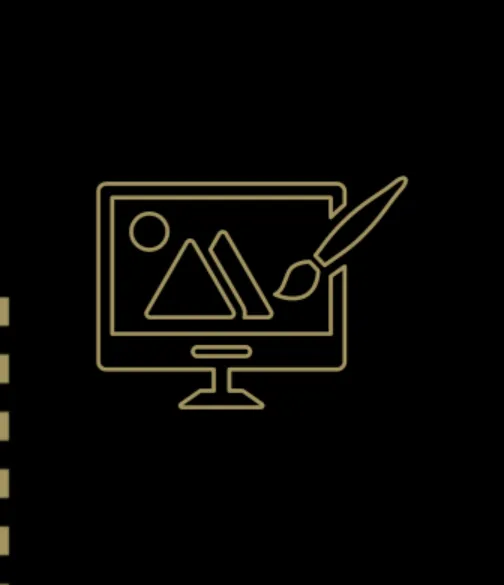 Digital Art Black Card