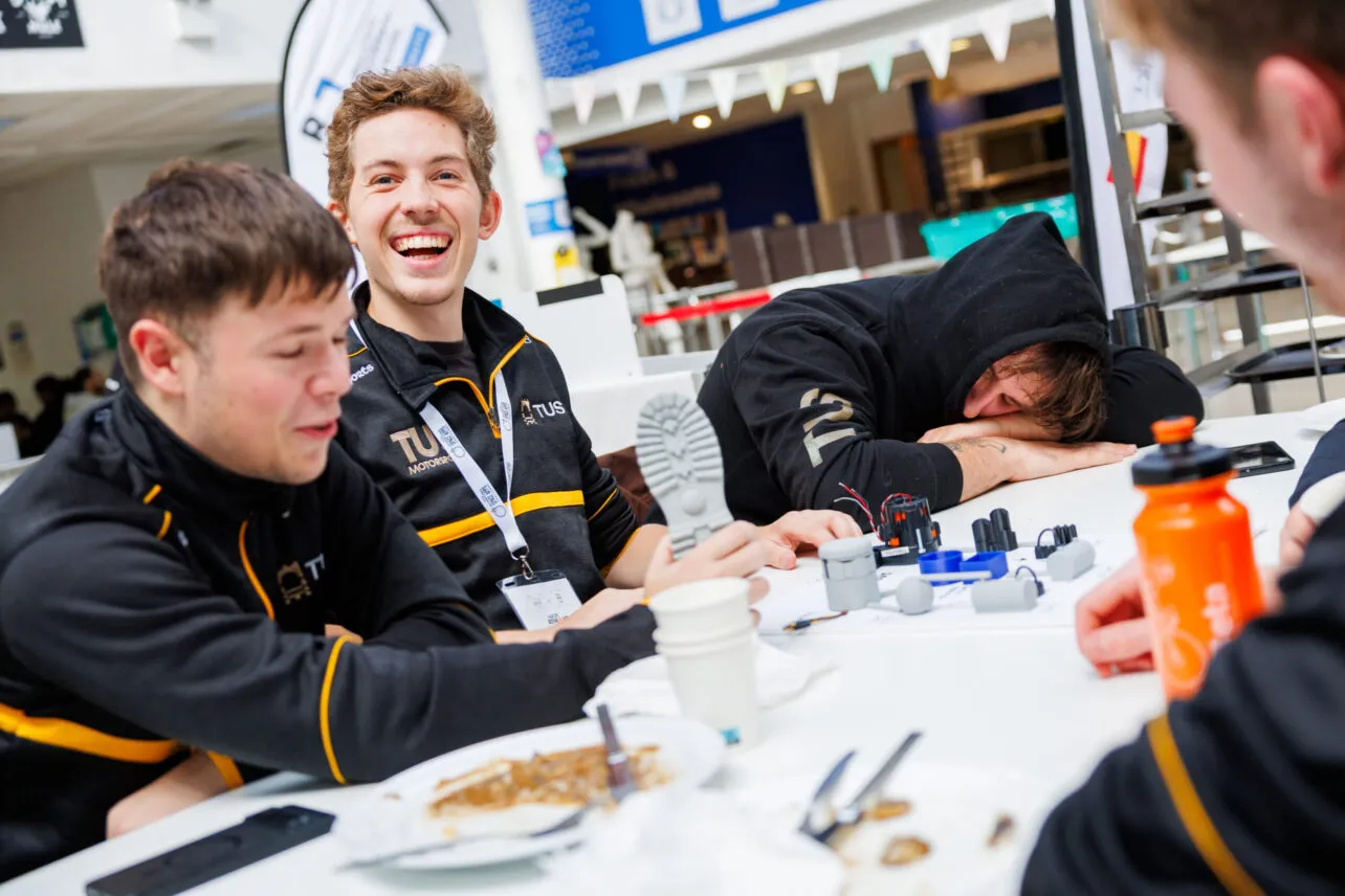 Daragh O’Grady, Asher Grant and Eric Ryan from Moylish Campus