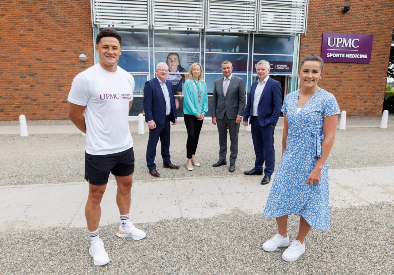 UPMC Ambassadors Phil Healy and Lee Chin Open New UPMC Sports Medicine Clinic at TUS Moylish